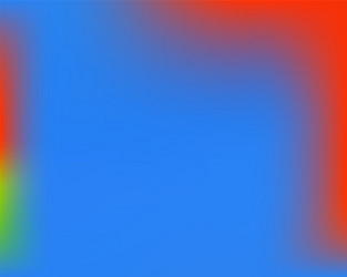 bright blurred graphics from various combinations vector image