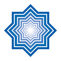 Arabic star icon Royalty Free Vector Image - VectorStock