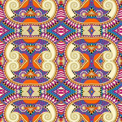 authentic seamless geometry vintage pattern vector image