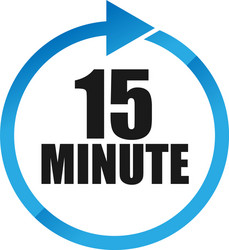 numbers numerals dial time duration and schedule vector image