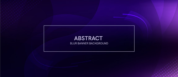 abstract banner with a gradient shapes and blur vector