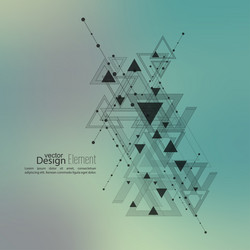 Geometric Abstract Background vector image
