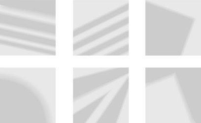 overlay shadow effects and reflection light vector image