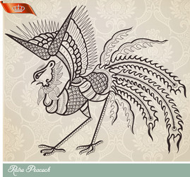 peacockjava resize vector image