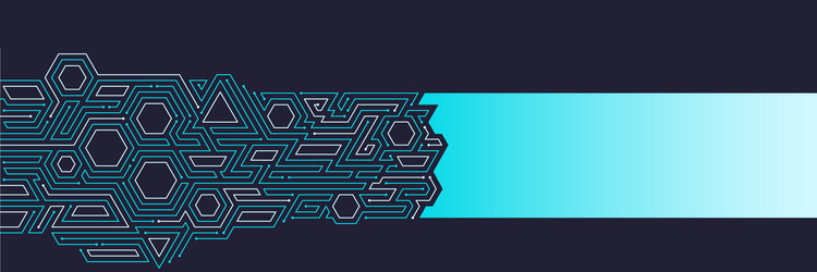 chip concept future cyberpunk computer elements vector image
