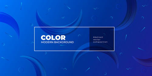 Color gradient background design abstract vector