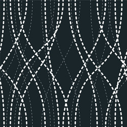 tangled curvy lines seamless pattern repeat vector image