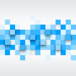 Geometric Square Pattern vector image