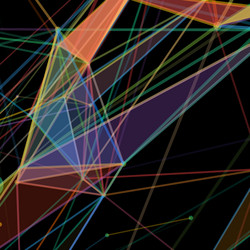 abstract background with dotted grid vector image