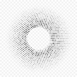 circle halftone geometric dotted gradient pattern vector image