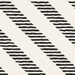 hand drawn lines seamless pattern abstract vector image