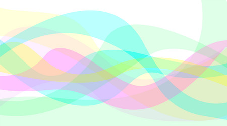 an abstract colorful waves background vector image