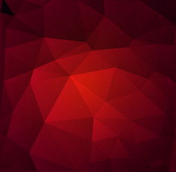 Red Triangle Geometric Background vector image