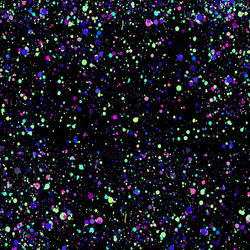 abstract pattern with color dots and blot vector image