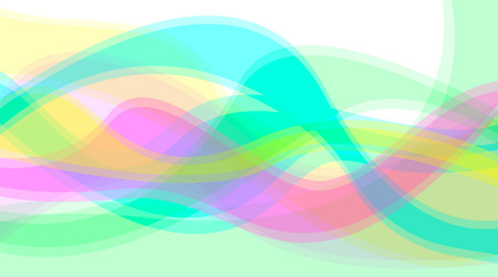 colorful and intriguing abstract wave patterns vector image