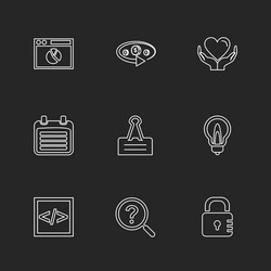 document sound multimedia user interface vector image