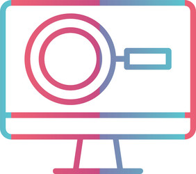 scan line gradient design vector image