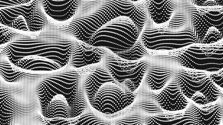 point wave noise texture abstract dot background vector image