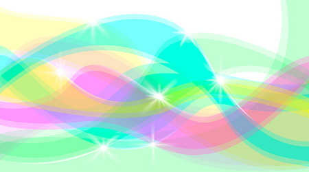vibrant and colorful abstract wave patterns vector image