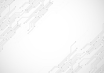 abstract background with technology circuit board vector image