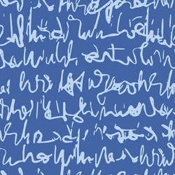 Handwritten Cursive Script Pattern vector image