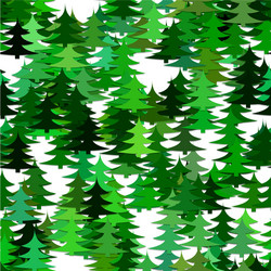 Abstract random pine tree pattern background vector