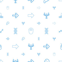 curve icons pattern seamless white background vector image