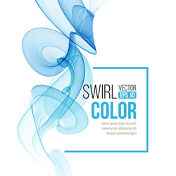 abstract dynamic background swirl wavy vector image