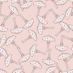 abstract natural seamless pattern with random vector image