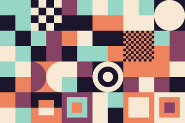 geo art abstract geometric pattern composition vector image