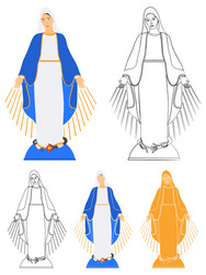 Our Lady of Grace Vector Images (54)