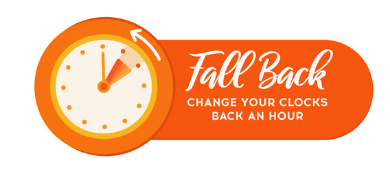 Premium Vector  Daylight saving time ends concept the hand of the