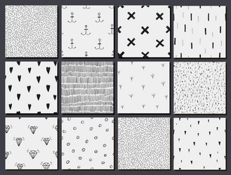 Seamless Abstract Patterns vector image