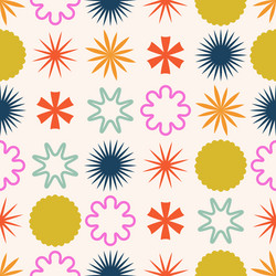 a colorful abstract seamless pattern featuring vector image