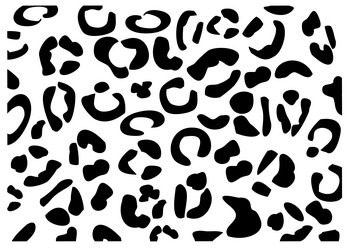Leopard Print Pattern vector image