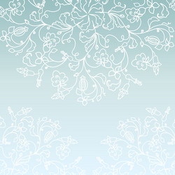 White paper snowflake background vector