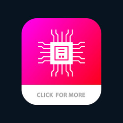 book cpu learning technology mobile app button vector image