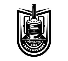 pattern with brewing machine in retro style vector image