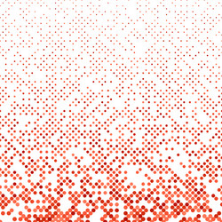 red geometrical abstract dot pattern background vector image