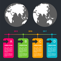 world map pointer marks icon flat web sign symbol vector