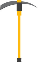 pickaxe tool mining extraction vector image