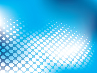 Blue abstract background with halftone Royalty Free Vector