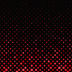 red geometric circle pattern background from vector image