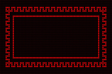 square red frame abstract geometric hud vector image
