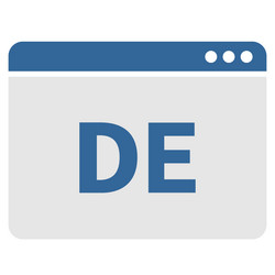 window ui elements for coding to delete vector image