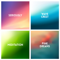 abstract multicolored blurred background vector image