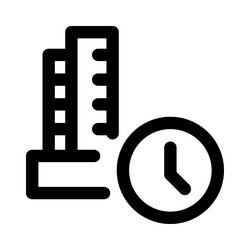 development on industrial structure is currently vector image