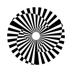 Optical Rotation Pattern vector image
