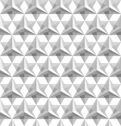 triangular geometric seamless pattern vector image
