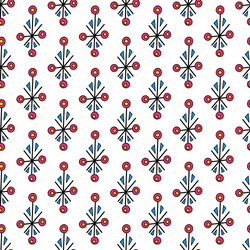 abstract simple seamless pattern design vector image